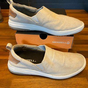 Merrell Gridway  Canvas Shoe Natural Size 7